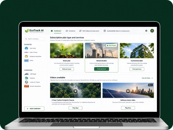 EcoTrack AI: Carbon Footprint Management Platform